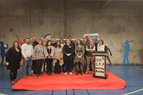 L'équipe du CFP Sainte Barbe