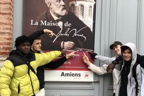 Visite de la ville d'Amiens