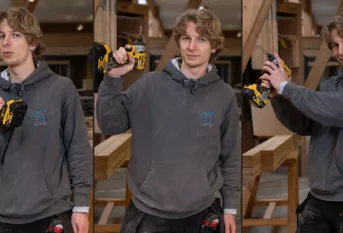 Paolo, apprentis menuisier