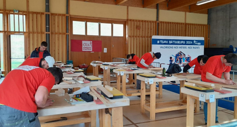 Préparation au Worldskills au CFP Sainte Barbe