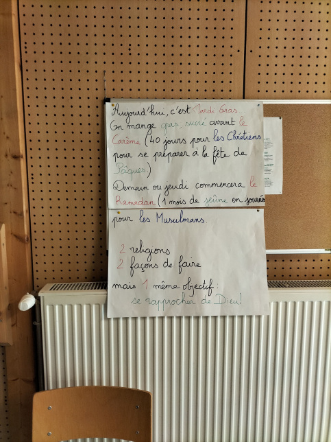 affiche Mardi gras 2026 CFP Sainte Barbe