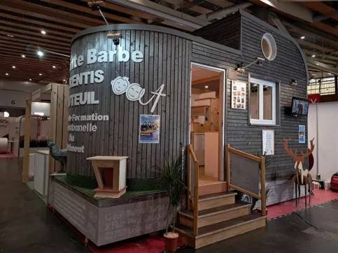 Tiny house CFP Sainte-Barbe Apprentis d'Auteuil