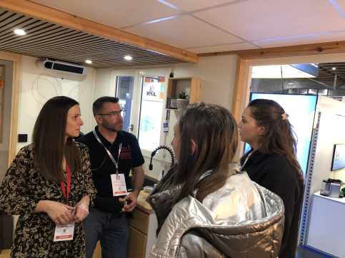 Visiteurs Tiny house Nordbat 