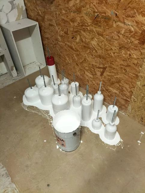 Cloches Sainte Barbe Peinture